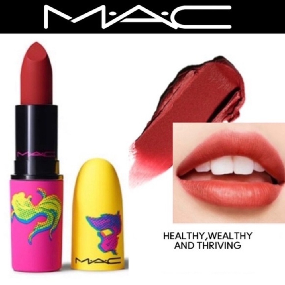MAC Lipstick limited edition in shade Healthy Wealthy and Thriving